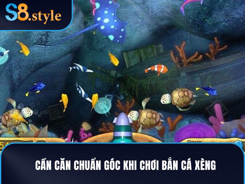 Canh góc bắn là kỹ thuật tối quan trọng khi chơi bắn cá
