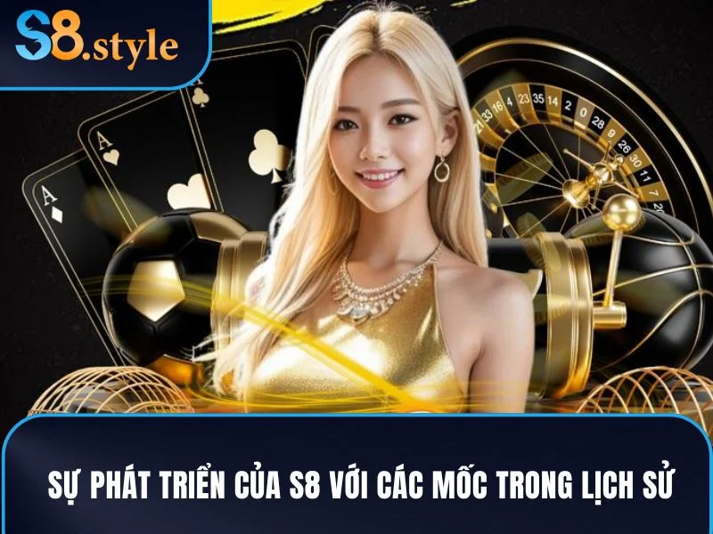 S8 – Sân Chơi Giải Trí Đỉnh Cao, Đẳng Cấp Nhà Cái Hàng Đầu 11 Sự phát triển của S8 với các mốc quan trọng trong lịch sử