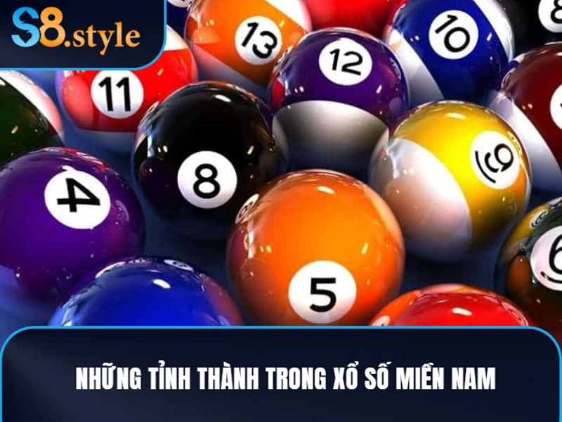 Chi tiết những đài mở thưởng trong tuần xổ số miền Nam